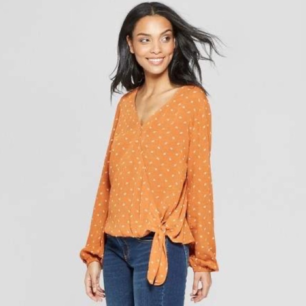 Wrap style top